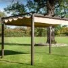 Hartman Roma 3x4m Rectangular Pergola Bronze -Outdoor Garden Care 1016022