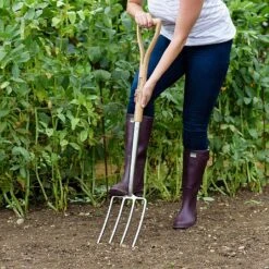 Kent & Stowe Stainless Steel Digging Fork 8 Kent & Stowe Stainless Steel Digging Fork -Outdoor Garden Care 1031049 2