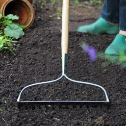 Kent & Stowe Stainless Steel Long Handled Soil Rake 10 Kent & Stowe Stainless Steel Long Handled Soil Rake -Outdoor Garden Care 1031059 2