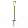 Kent & Stowe Carbon Steel Digging Fork -Outdoor Garden Care 1031068