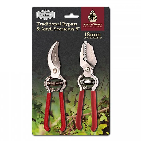 Kent & Stowe Traditional Secateurs Set 3 Kent & Stowe Traditional Secateurs Set