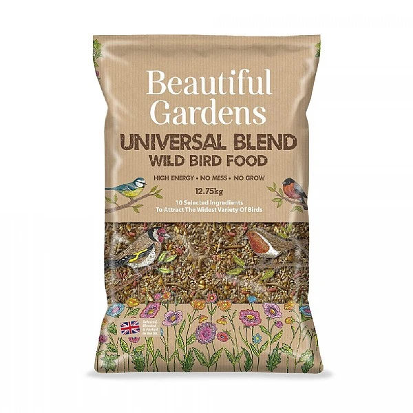 Beautiful Gardens Universal Blend Wild Bird Food 12.75kg 3 Beautiful Gardens Universal Blend Wild Bird Food 12.75kg
