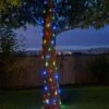 Smart Solar Multi-Coloured Firefly String Lights Solar - (x100) -Outdoor Garden Care 1099728