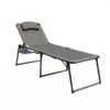 Quest Naples Pro Padded Lounge Bed With Side Table -Outdoor Garden Care 1102280
