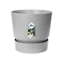 Elho Greenville Round Pot 40cm Living Concrete 8 Elho Greenville Round Pot 40cm Living Concrete -Outdoor Garden Care 1112062 3