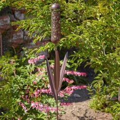 Tom Chambers Rustic Reed Peanut Garden Border Feeder