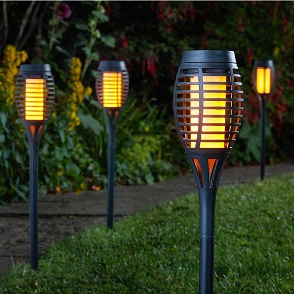Smart Garden Party Flaming Torch 5pc Carry Pack - Black 4 Smart Garden Party Flaming Torch 5pc Carry Pack - Black - Image 2