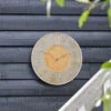 Outside In Horus Hand-Painted Resin Clock 35cm -Outdoor Garden Care 1133582
