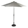 Supremo French Grey 3m Riviera Deluxe Parasol -Outdoor Garden Care 1135231