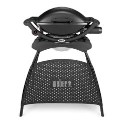 Weber Q2000 Gas BBQ With Stand - Black -Outdoor Garden Care 1137707 3
