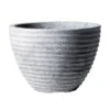 Stewart Garden 37cm Low Honey Pot Planter - Alpine Grey -Outdoor Garden Care 1139081