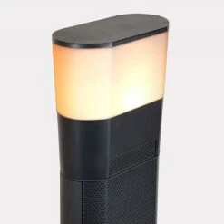 Kalos Ibiza Floor Standing Garden Heater 3000W With LED And Wireless Speaker -Outdoor Garden Care 1140027 2