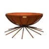 Ivyline Outdoor Metal Dakota Firebowl Rust -Outdoor Garden Care 1149589