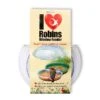 Jacobi Jayne I Love Robins Window Feeder -Outdoor Garden Care 1153056