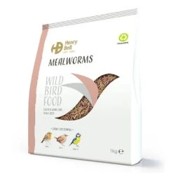 Henry Bell Mealworm For Wild Birds 1kg