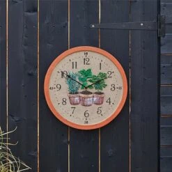 Herbs Clock 12"