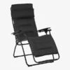 Lafuma Futura Air Comfort Padded Relaxer Chair - Acier -Outdoor Garden Care 1170455