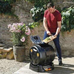 Hozelock Easy Mix 2 In 1 Composter -Outdoor Garden Care 1175230 1