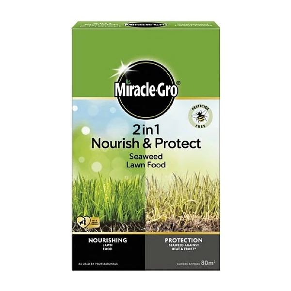 Miracle-Gro N&P Seaweed Lawn Food 80m2 3 Miracle-Gro N&P Seaweed Lawn Food 80m2