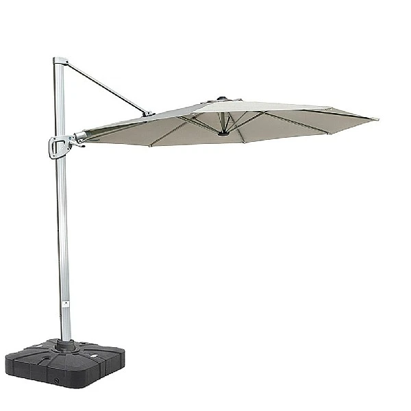 Hartman Pacific 3m Round Cantilever Parasol - Dove 4 Hartman Pacific 3m Round Cantilever Parasol - Dove - Image 2