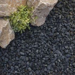Onyx Black Chippings Bulk Bag -Outdoor Garden Care 1227395 1