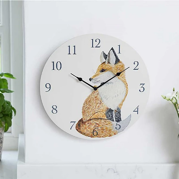 Smart Garden Fox Clock 12" 3 Smart Garden Fox Clock 12"