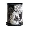 Kew Eclectic Orangery Noir Tall Planter With Saucer 13cm 2 Kew Eclectic Orangery Noir Tall Planter With Saucer 13cm -Outdoor Garden Care 1227770