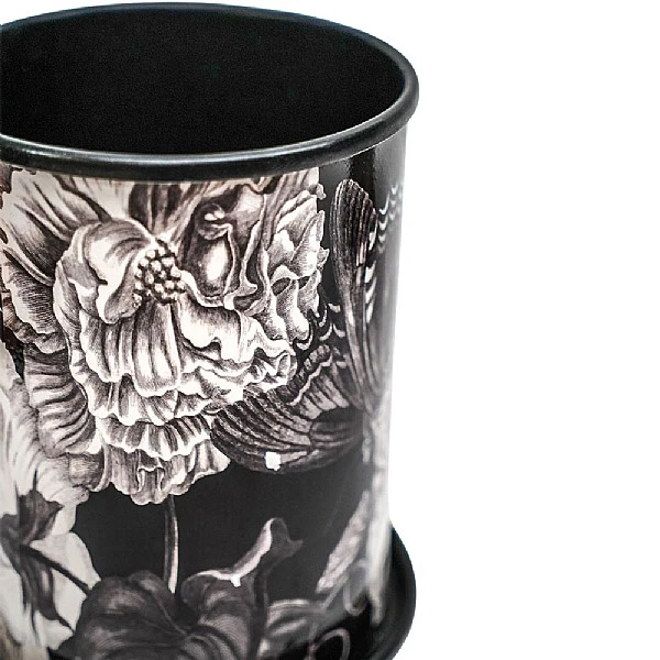 Kew Eclectic Orangery Noir Tall Planter With Saucer 13cm 4 Kew Eclectic Orangery Noir Tall Planter With Saucer 13cm - Image 2