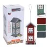 KOOPMAN Bird Feeder House 26cm (Assorted Designs) -Outdoor Garden Care 1228047