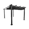 Salamanca 3x4m Grey Gazebo -Outdoor Garden Care 1229453