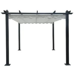 Salamanca 3x4m Grey Gazebo 7 Salamanca 3x4m Grey Gazebo -Outdoor Garden Care 1229453 2