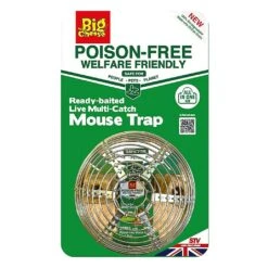 The Big Cheese Ready-Baited Multi-Catch Live Mouse Trap (2 Colours)