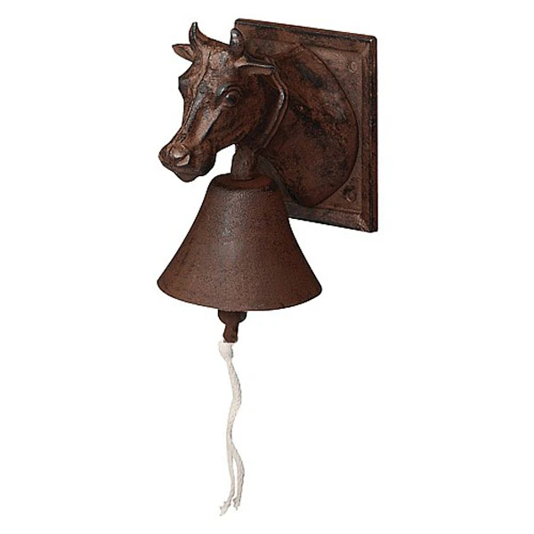 Cast Iron Doorbell - Cow's Head 3 Cast Iron Doorbell - Cow's Head