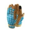 Town & Country Lux-fit Synthetic Leather Blue Gloves Small -Outdoor Garden Care 420466