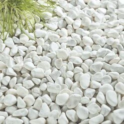 Kelkay Pearl White Cobbles Large Bag -Outdoor Garden Care 574713 2
