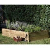 Forest Caledonian Rectangular Raised Bed 180 X 90cm -Outdoor Garden Care 586835