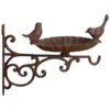 Cast Iron Bird Feeder With Bracket 1 Cast Iron Bird Feeder With Bracket -Outdoor Garden Care 624605