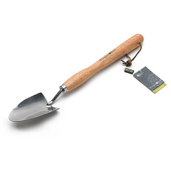 Burgon & Ball RHS Stainless Steel Mid Handled Trowel 3 Burgon & Ball RHS Stainless Steel Mid Handled Trowel