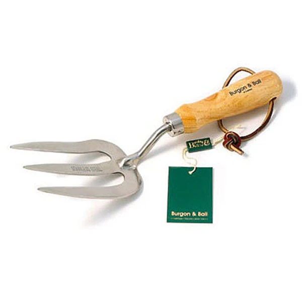 Burgon & Ball RHS Stainless Steel Hand Fork 3 Burgon & Ball RHS Stainless Steel Hand Fork