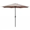 Supremo Riviera 2.5m Parasol Taupe 1 Supremo Riviera 2.5m Parasol Taupe -Outdoor Garden Care 829285