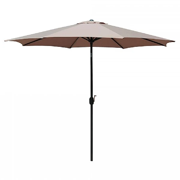 Supremo Riviera 3m Parasol Taupe 3 Supremo Riviera 3m Parasol Taupe