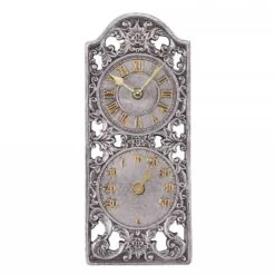 Outside In Westminster Wall Clock & Thermometer -Outdoor Garden Care 913353 3