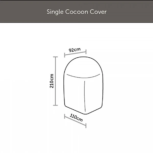 Bramblecrest Single Hanging Cocoon Cover 4 Bramblecrest Single Hanging Cocoon Cover - Image 2