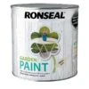 Ronseal Garden Paint White Ash 2.5L -Outdoor Garden Care 945505