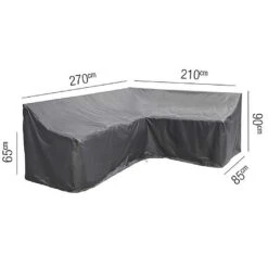Pacific Lifestyle Lounge Set Aerocover Long Left Cover -Outdoor Garden Care 962789 3