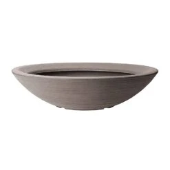 Stewart Garden Varese Low Bowl Planter 60cm - Dark Brown 5 Stewart Garden Varese Low Bowl Planter 60cm - Dark Brown -Outdoor Garden Care 975845 1