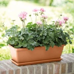 Elho Barcelona 90cm Trough (Various Colours) -Outdoor Garden Care BARCTROUGH90 3