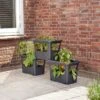 Elho Green Basics Stack & Grow Large Planter (Various Colours) -Outdoor Garden Care GBSGLRG