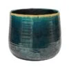 Ivyline Como Pot Cover Turquoise (Various Sizes) -Outdoor Garden Care IVCOMOTU