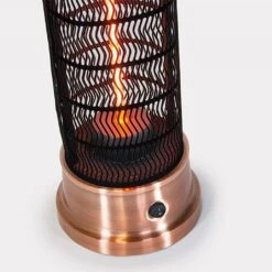 Kalos Copper Lantern Patio Heater - Medium 1800W -Outdoor Garden Care LANPHEAT 1 2